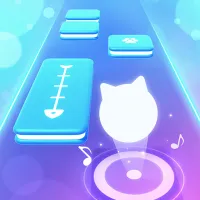 Music Cat! Piano Tiles Game 3D