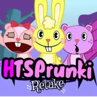 Play Sprunki Retake Happy Tree Friends